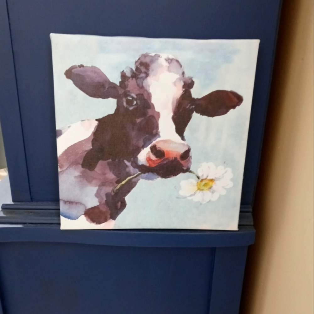 Cow on Canvas